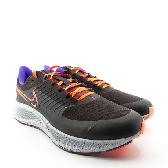 Nike Air Zoom Pegasus 38 Shield Running Shoes Black DC4073 003 Mens Size 13